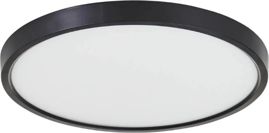 Brilliant Galo LED Plafondlamp 20W 2600lm - 30cm - Zwart/Wit