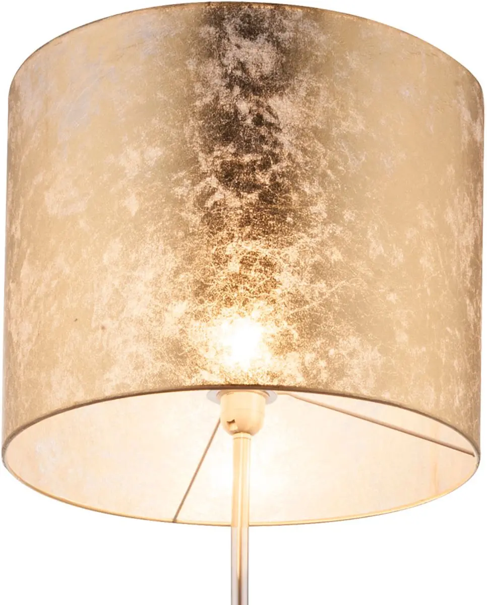 Globo Amy Vloerlamp Goud Ø40cm - E27