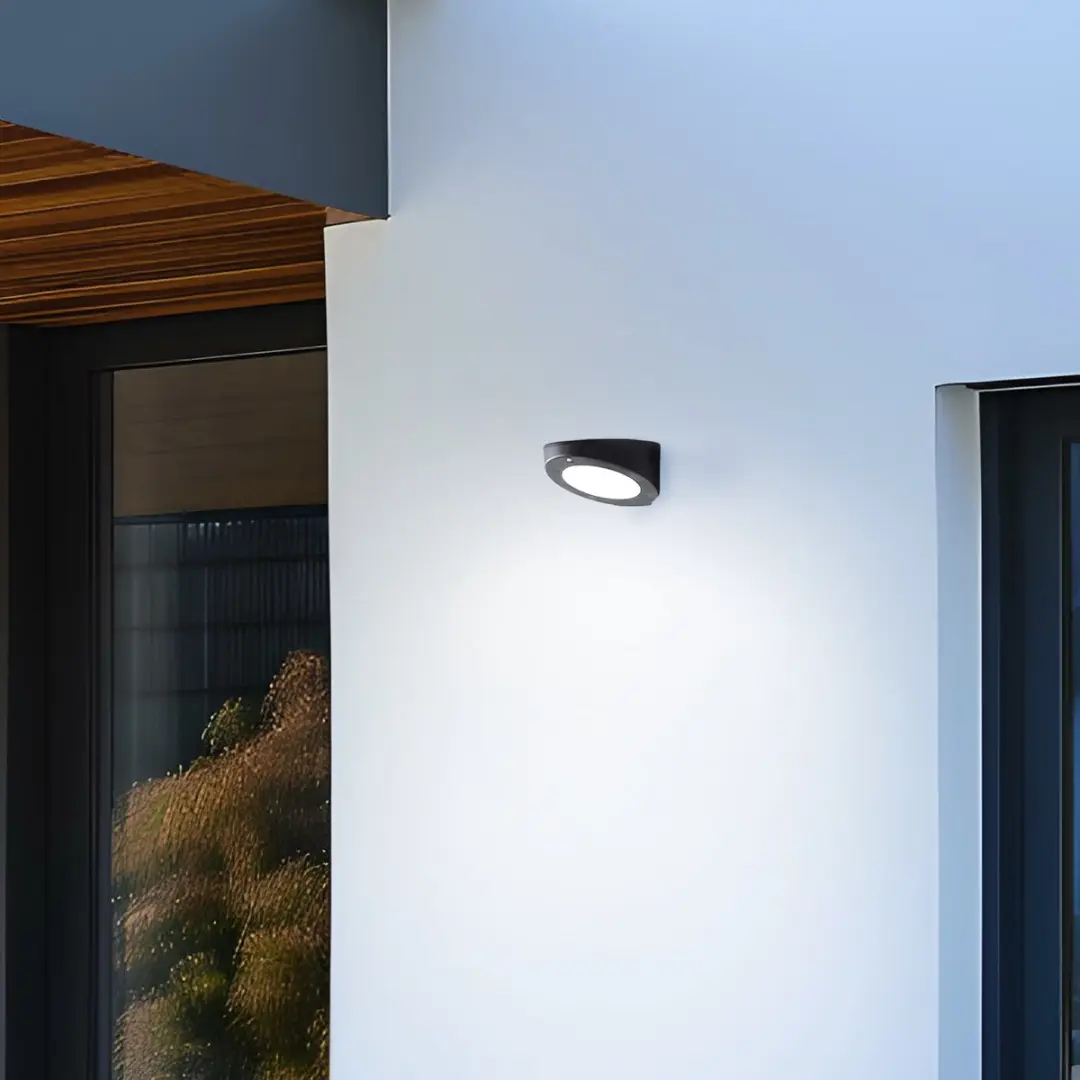 Brilliant Bardum Buiten LED Wandlamp 3W - 520 lm - Zwart - afbeelding 6 van 6