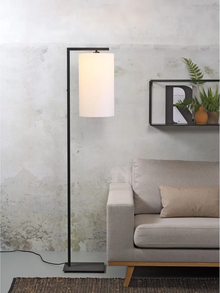 it's about RoMi Boston Vloerlamp - Zwart - 1x60W