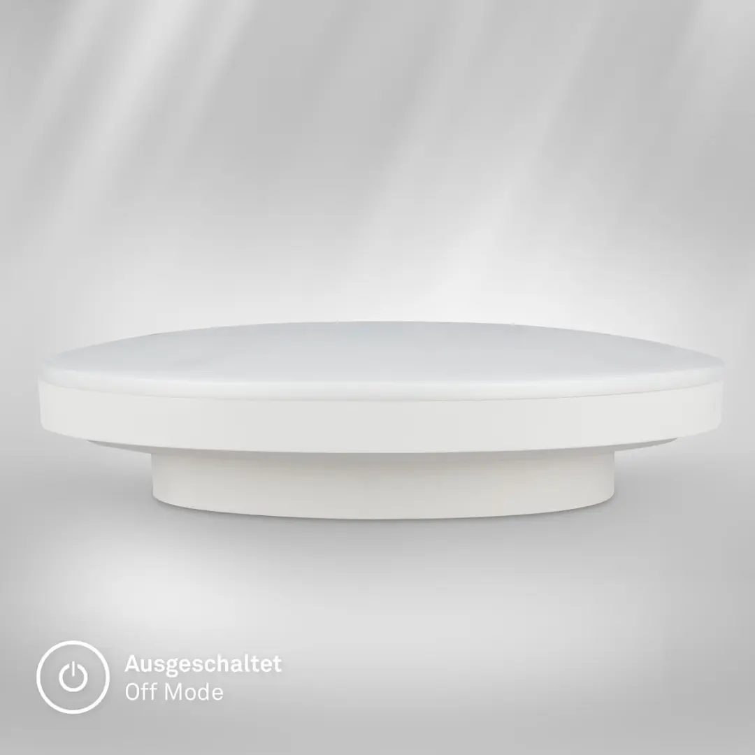 Briloner Stan LED Plafondlamp 24W - Ø22cm - Wit