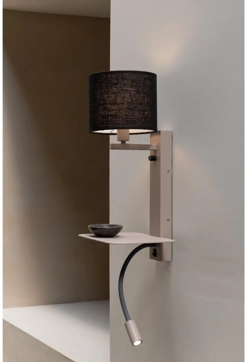 it's about RoMi Wandlamp Florence - Bruin