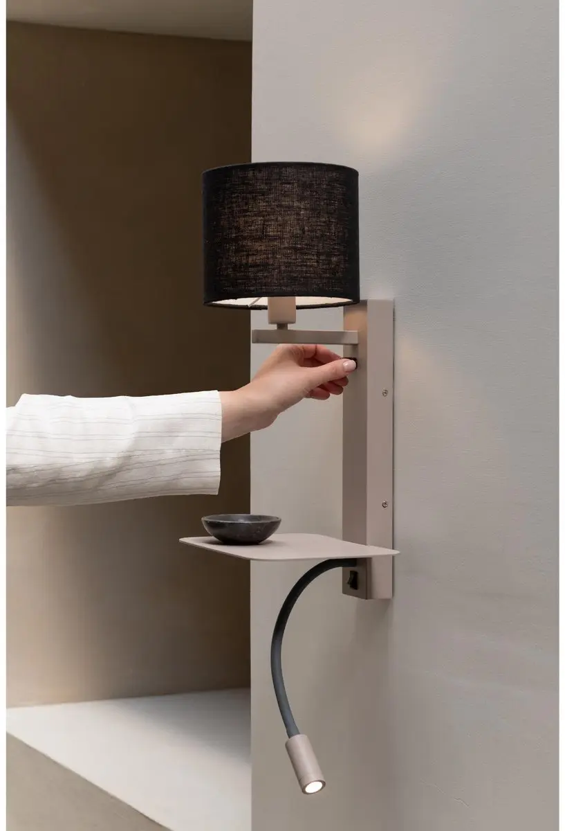 it's about RoMi Wandlamp Florence - Bruin