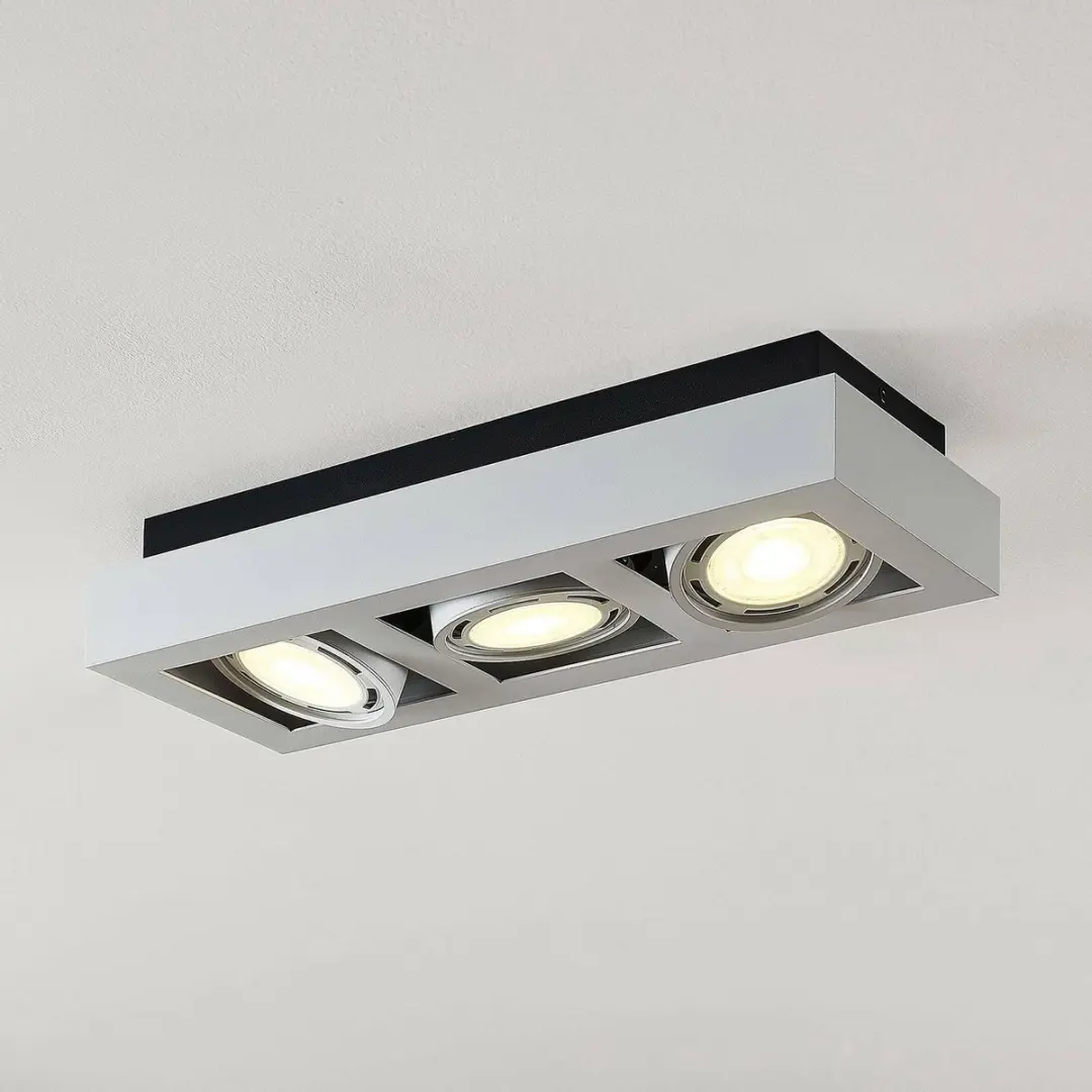ARCCHIO Plafondlamp 3x GU10 Aluminium
