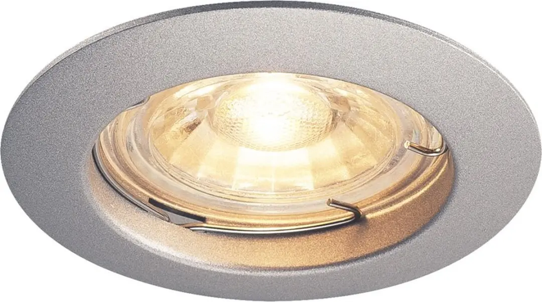 SLV Pika Plafond Inbouwspot - Zilvergrijs