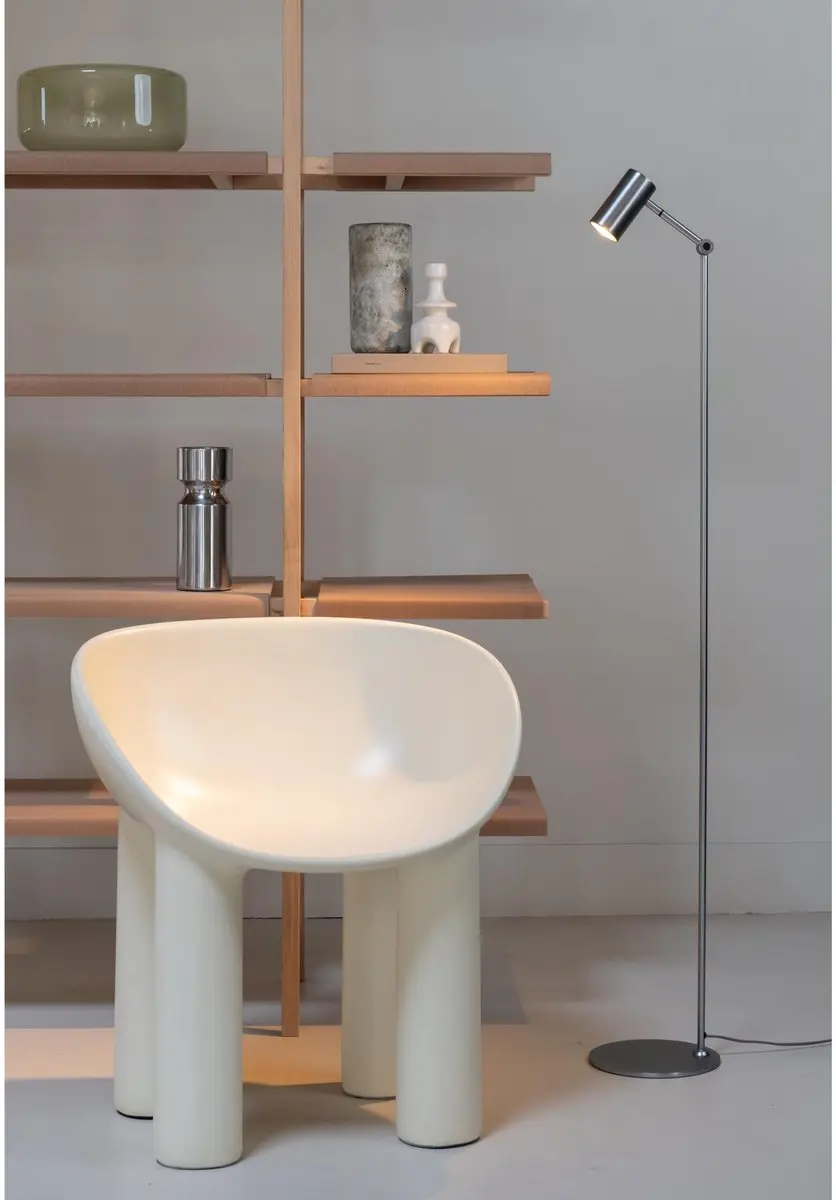 it's about RoMi Montreux Vloerlamp - Zilver - 134cm