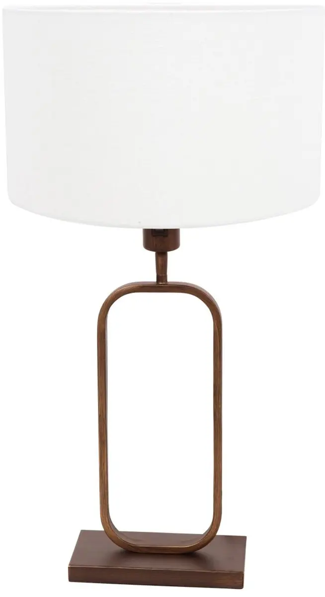 Steinhauer Tafellamp Stang 4816BR - 47cm - Bruin