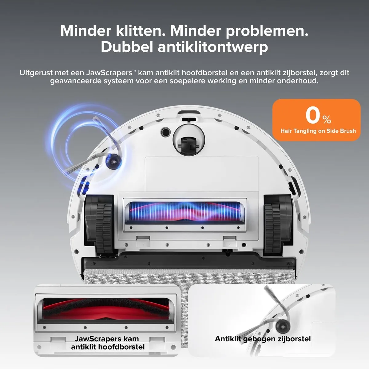 Roborock Q10 PF Robotstofzuiger - 10000Pa Zwart - afbeelding 6 van 6