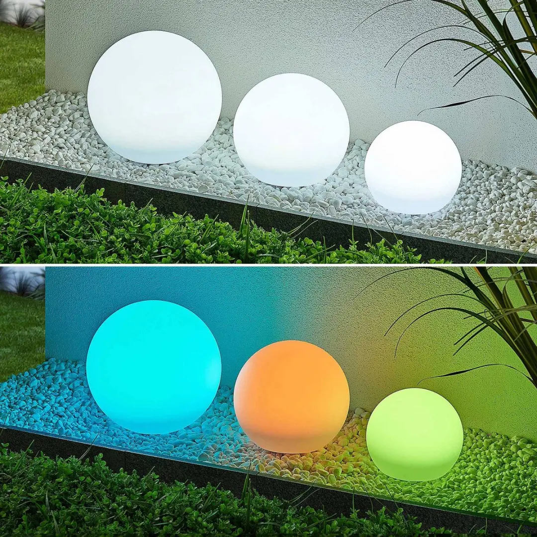 Lindby Solar Tuinverlichting RGB 3-lichts
