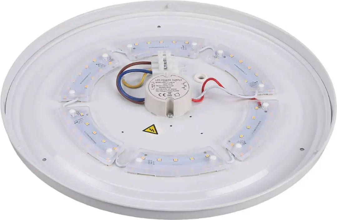 Lindby Plafondlamp 1 Licht 42cm - Zwart/Goud/Wit