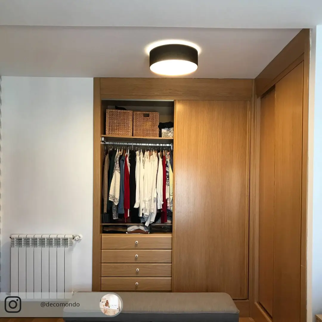 Lindby Plafondlamp 1 Licht 42cm - Zwart/Goud/Wit