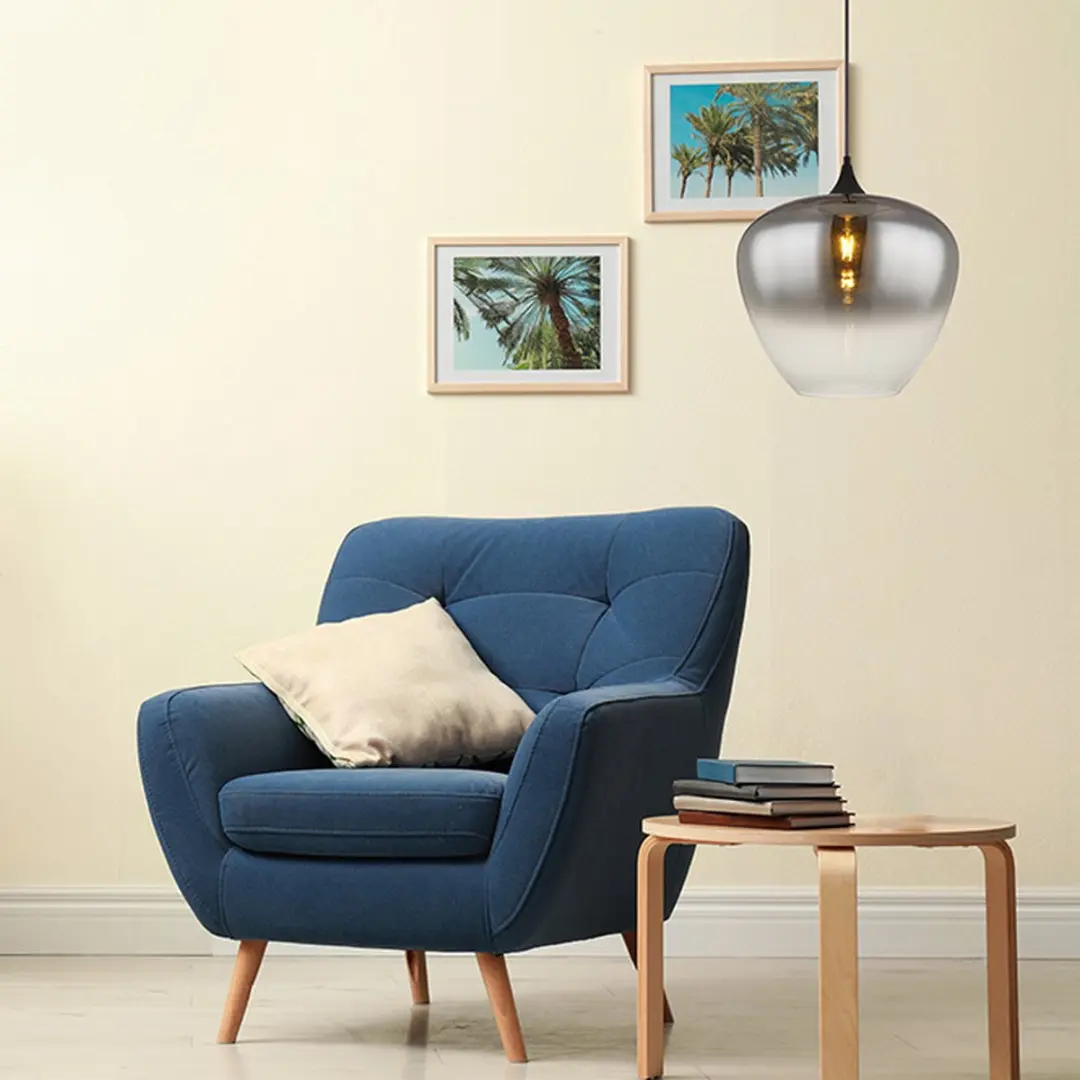 Globo Maxy Hanglamp Ø40cm - Zwart
