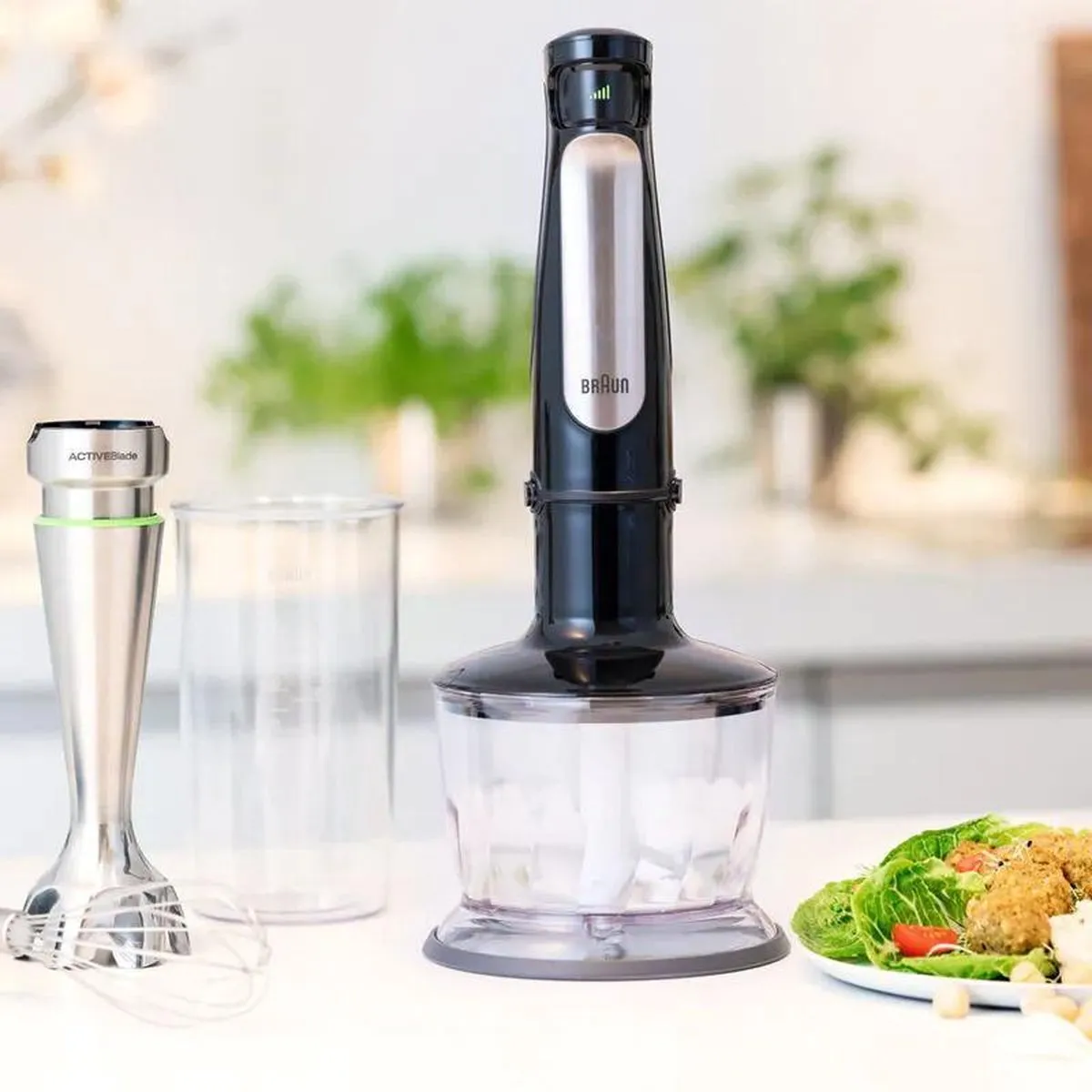 Braun MultiQuick 7 MQ7085X Staafmixer - 1000W - Zwart