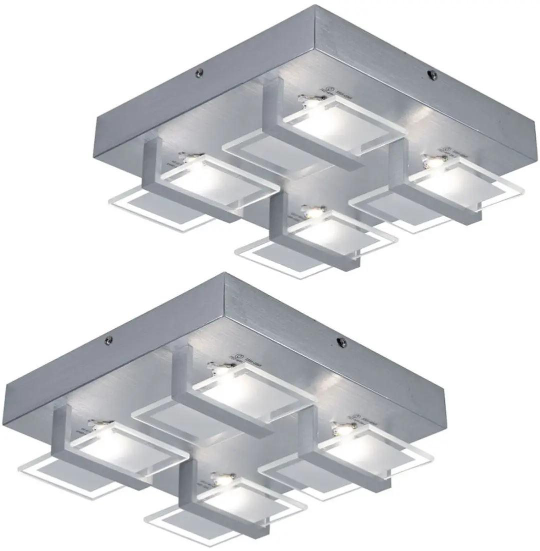 Globo Plafondlamp 2-delig