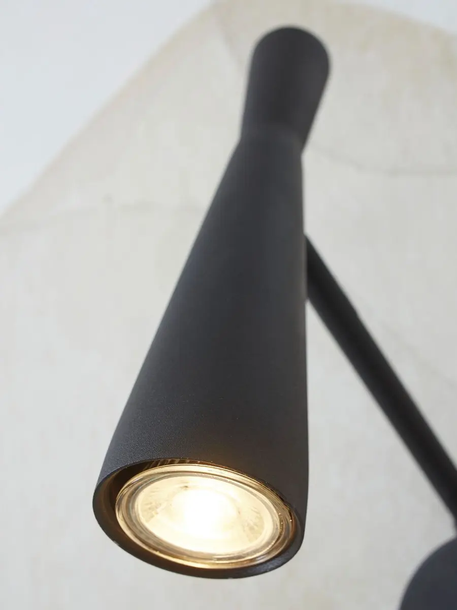it's about RoMi Wandlamp Bordeaux - Zwart