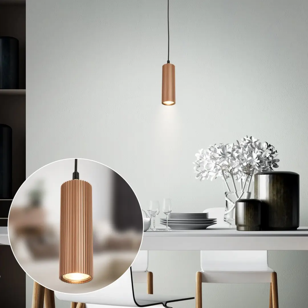 Briloner Ida Hanglamp - GU10 - 9W - Koffiegrijs