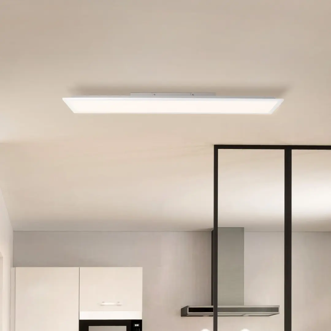Brilliant Briston Plafondlamp 24W - 100cm - Wit