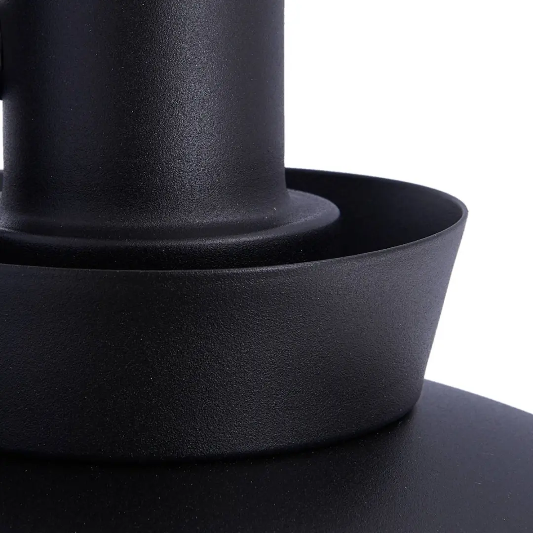 Lucande Wandlamp Buiten 1 Licht E14 - Zwart