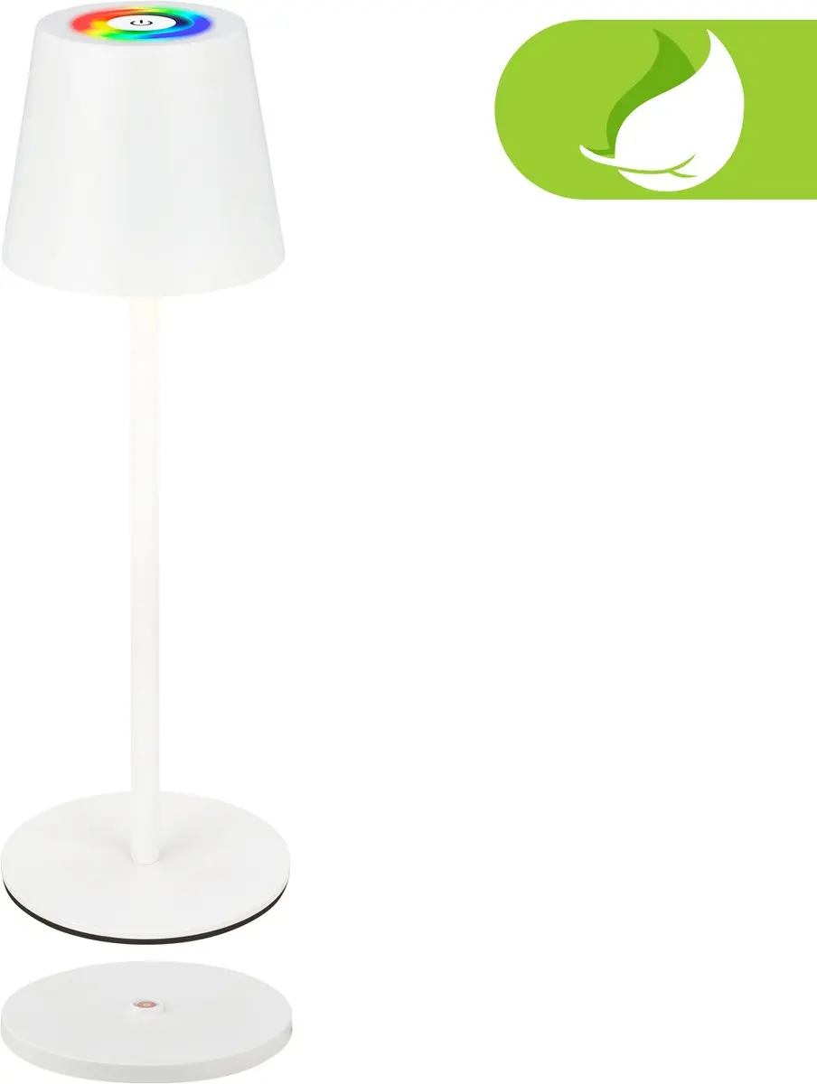 Briloner Cilano Oplaadbare RGBW Tafellamp