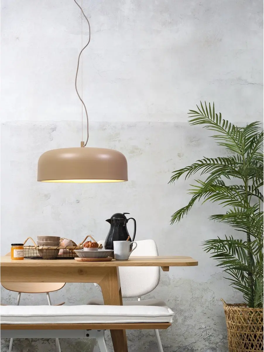 it's about RoMi Marseille Hanglamp - Ø49cm - Bruin