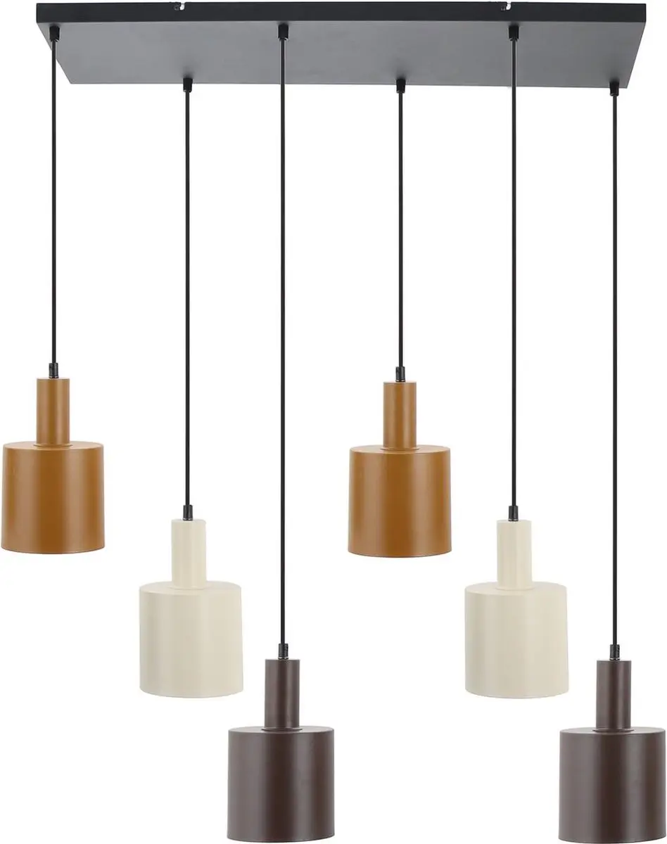 Lindby Hanglamp 6-Lichts IJzer