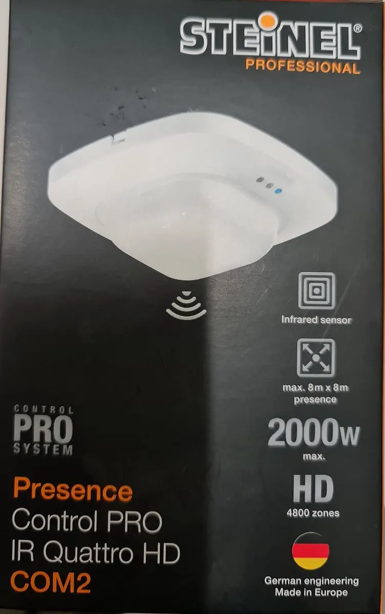 Steinel IR Quattro HD COM2 Aanwezigheidsmelder 002770 - Wit