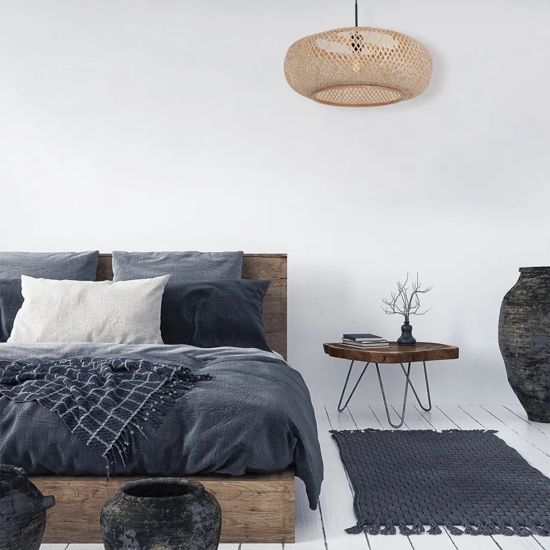 Steinhauer Anne Lighting Maze Hanglamp - Ø60cm - Naturel - afbeelding 6 van 6
