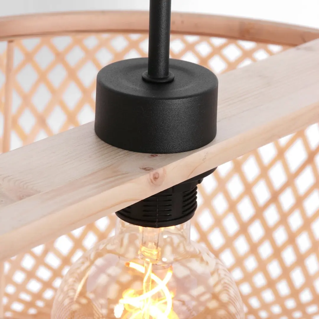 Steinhauer Anne Lighting Maze Hanglamp - Ø60cm - Naturel