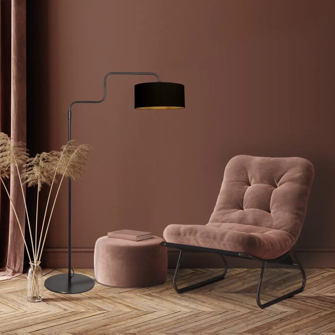 Steinhauer Bloeba 4161ZW Vloerlamp - Zwart - afbeelding 6 van 6
