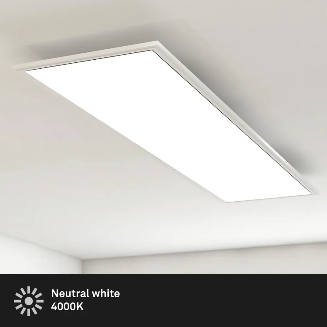 Briloner Simple LED Plafonnière 4.100Lm - 38W - Wit