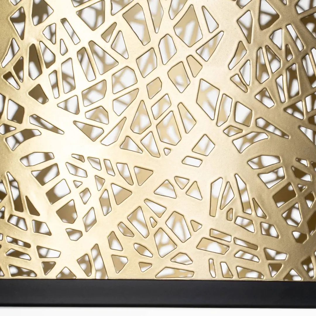 Lindby Plafondlamp 1 Licht 40cm - Goud/Zwart