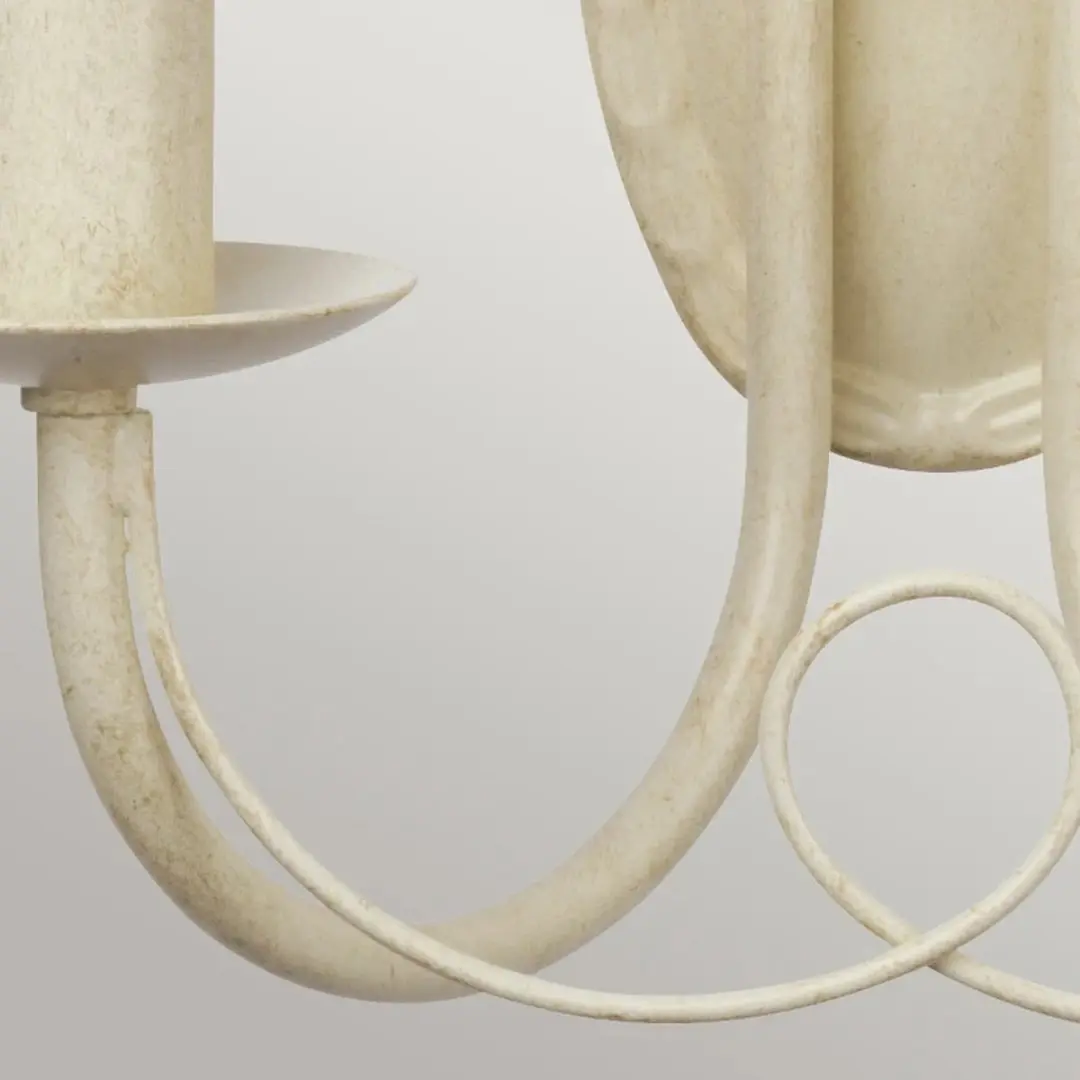 Elstead Lighting Minster LED Wandlamp - 2x E14 60W - Ivory/Gold Patina