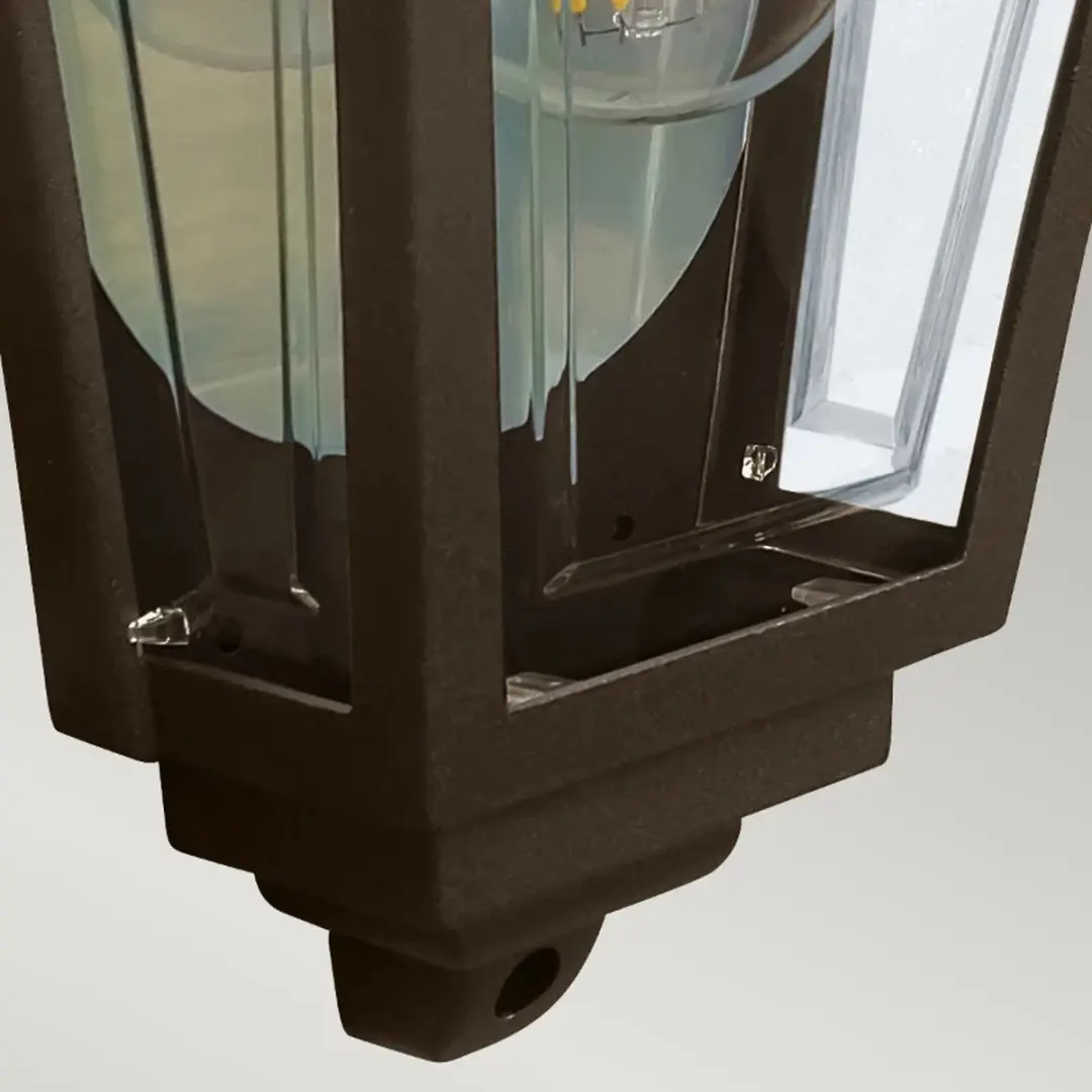 Elstead LED Wandlamp Deco Lane E27 60W - IP44 - Dimbaar - Bronze