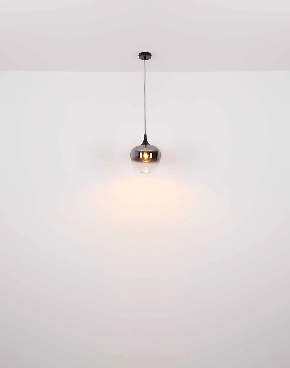 Globo Maxy Tafellamp - Zwart - Ø24cm - E27