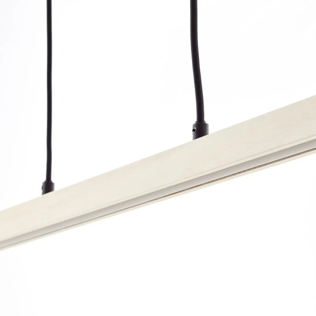 Brilliant Arion G99072/76 LED Hanglamp - 19W Warm Wit - Hout Zwart - afbeelding 6 van 6