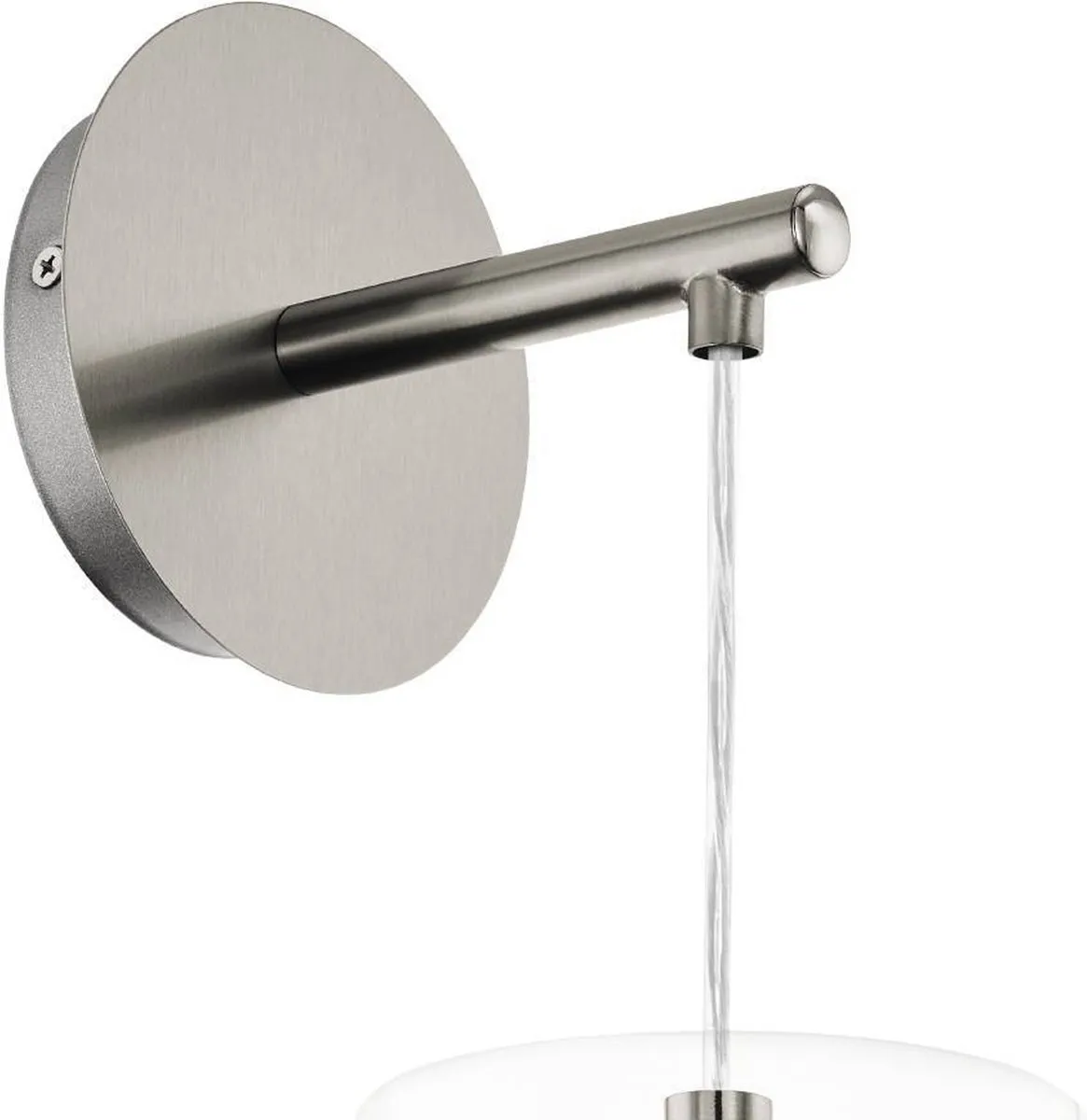 Eglo Pinto Textiel Wandlamp E27 - 44,5 cm - Grijs