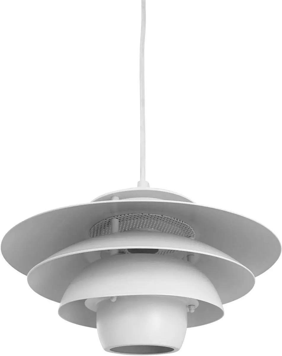 Dyberg Larsen Ejka Hanglamp - Wit - Ø30cm
