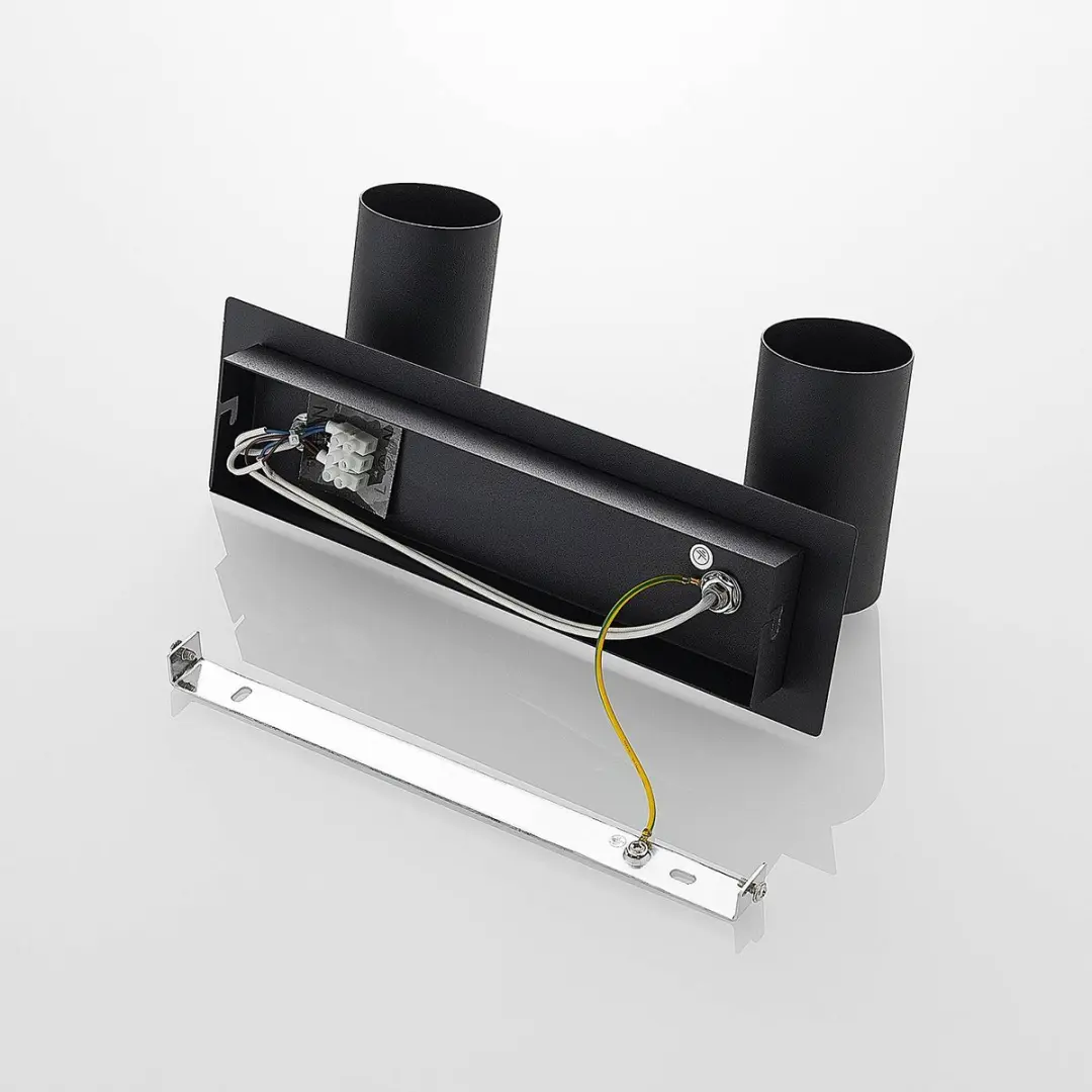Lindby Buitenspot Metaal 2x GU10 - 10W - Zwart