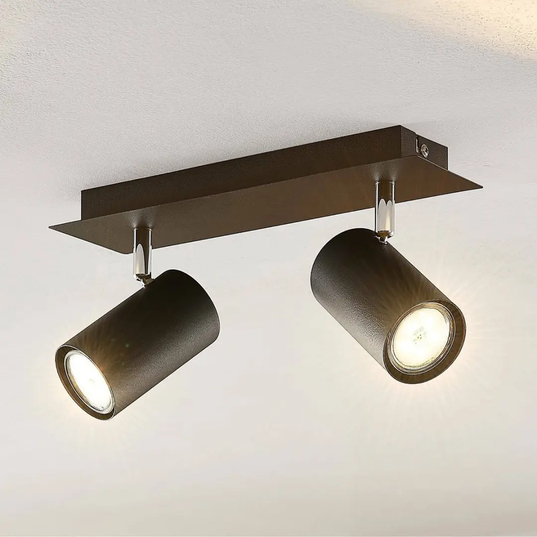 Lindby Buitenspot Metaal 2x GU10