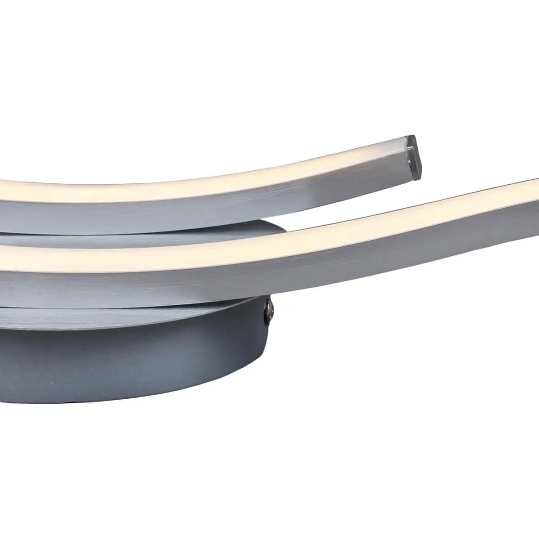 Briloner go Plafonnière 2x6W - Aluminium - 3000K