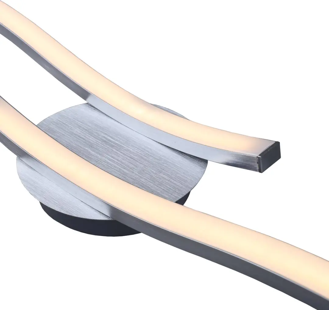 Briloner go Plafonnière 2x6W - Aluminium - 3000K