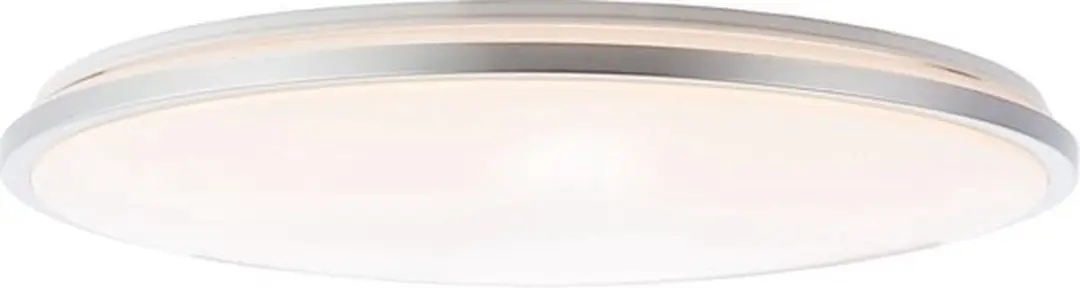 Brilliant JAMIL Plafonnière 48cm - Zilver/Wit