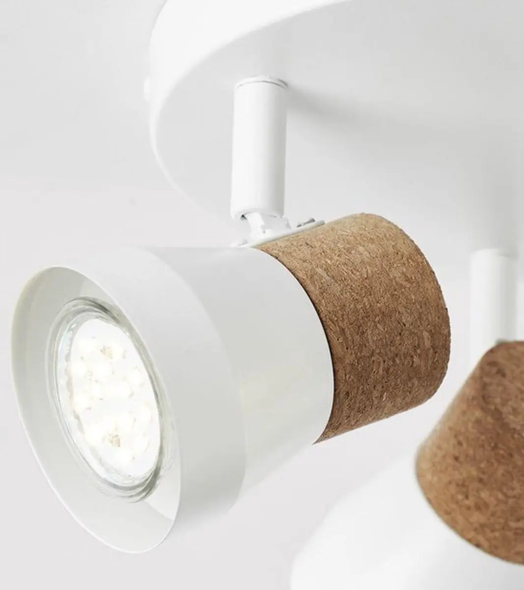 Brilliant Moka Plafondlamp 3xGU10 - Mat Wit