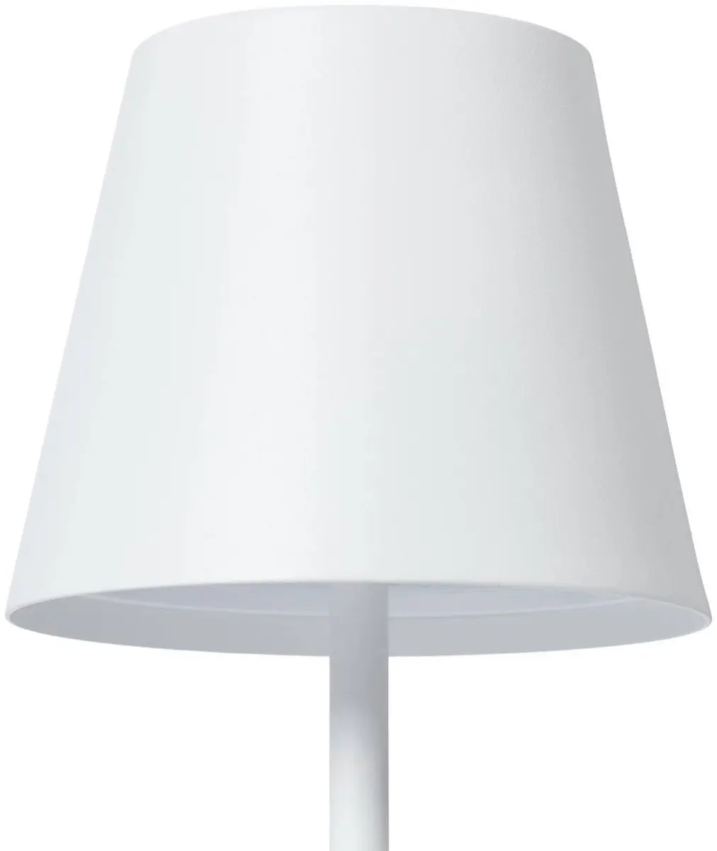 Lindby Terraslamp Metaal Wit - 1 Lichtpunt - 25 cm