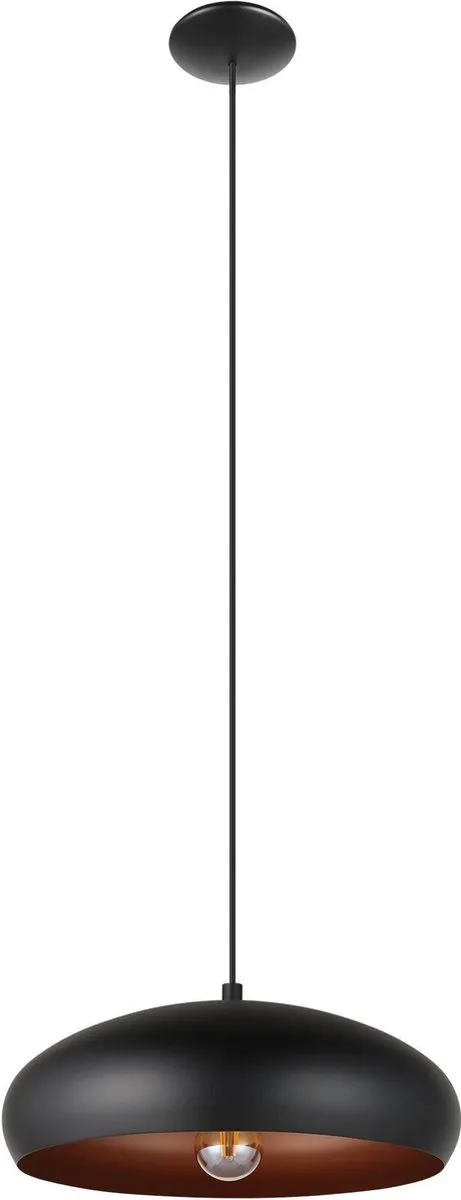 Eglo Mogano 1 Hanglamp Ø40cm - Zwart/Koper