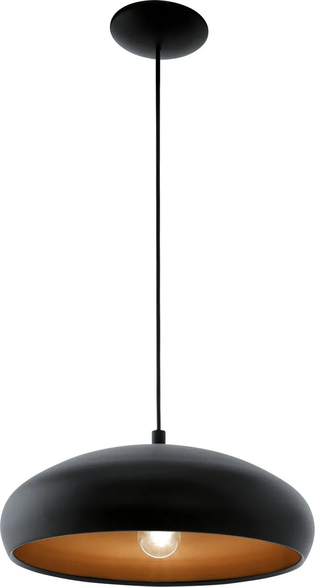Eglo Mogano 1 Hanglamp Ø40cm - Zwart/Koper