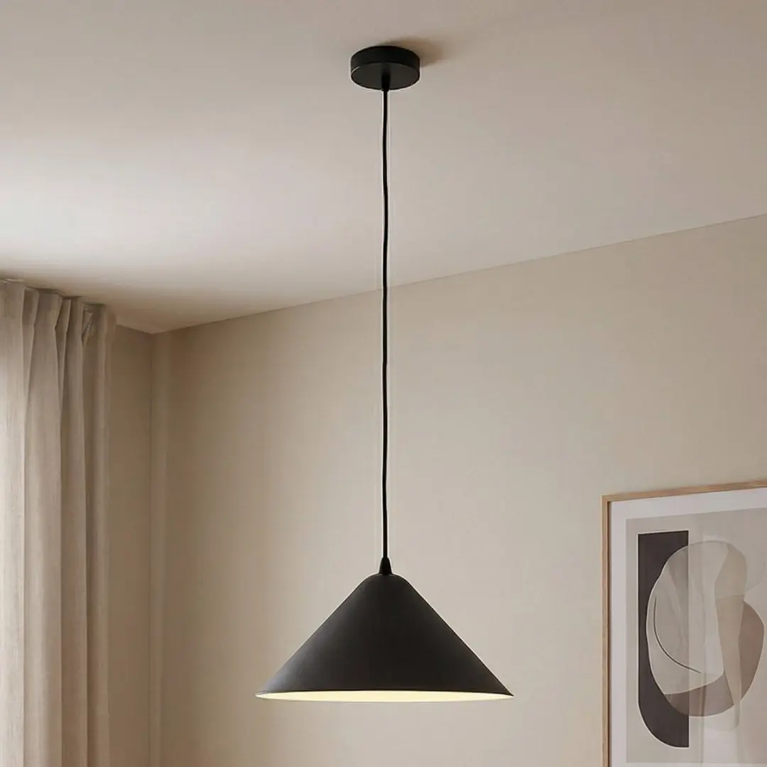 Lindby Hanglamp Metaal 1 Licht E27