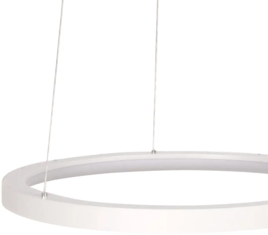 Steinhauer Ringlede 4612W Hanglamp - Wit - 40W