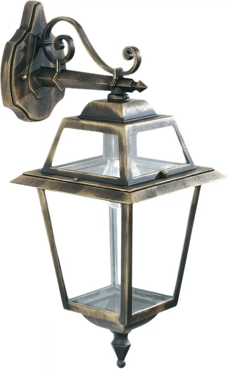 Searchlight Ace Design New Orleans Wandlamp - 60W - Goud Bruin