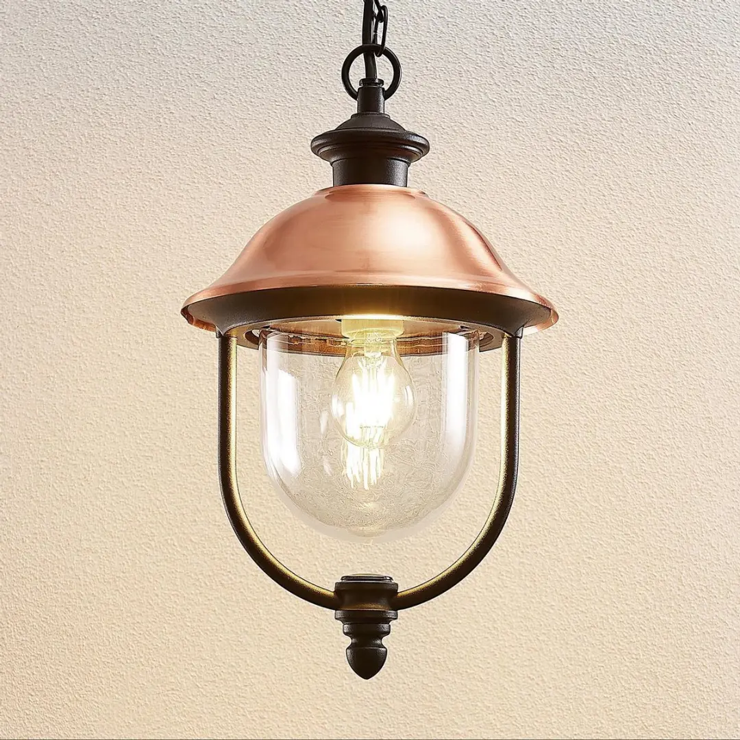 Lindby Hanglamp Buiten 1 Licht E27